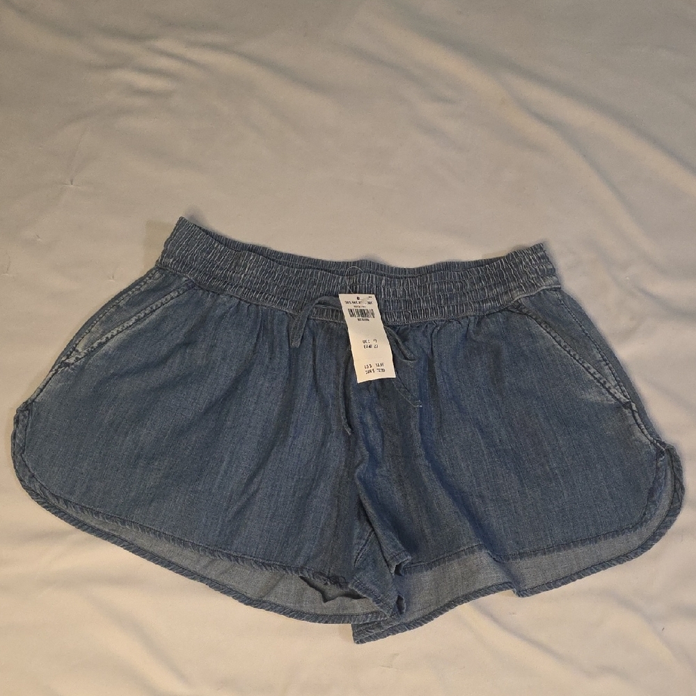 Hollister Denim Blue Women's Shorts
